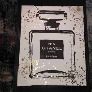 Chanel canvas painting